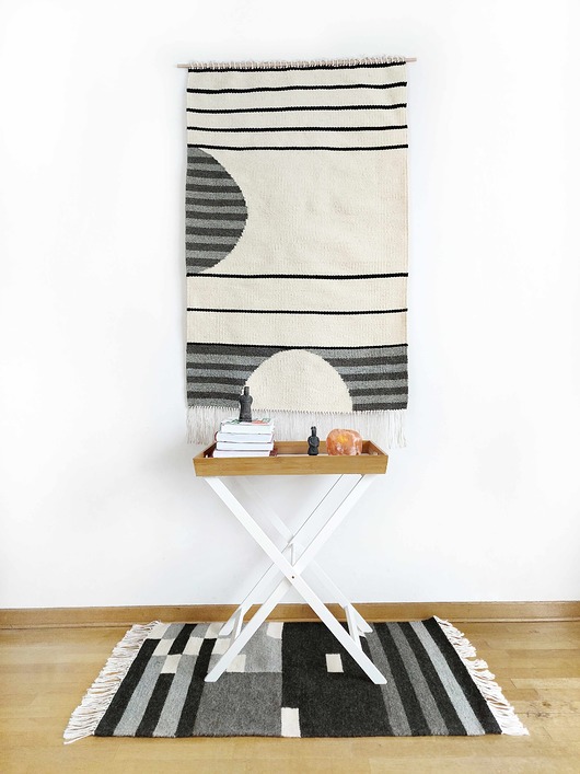 dywany CUTOUT ręcznie tkany kilim,  dywan