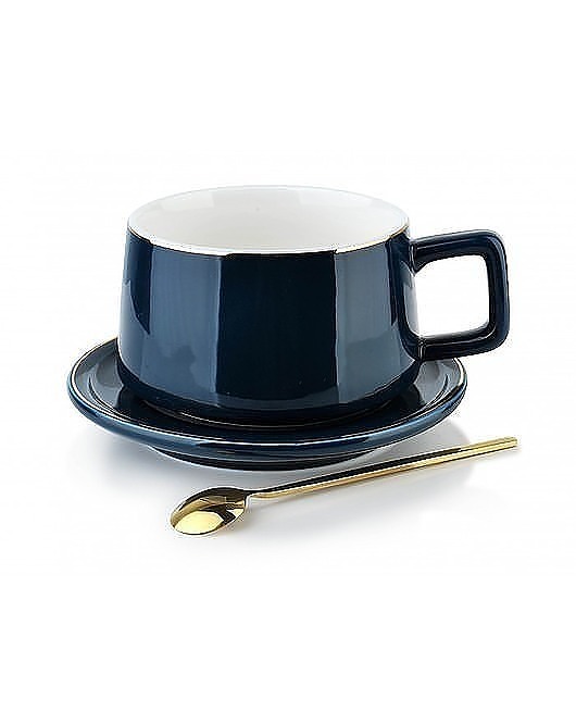 Filiżanka Porcelanowa Suzie Granatowa MIA home