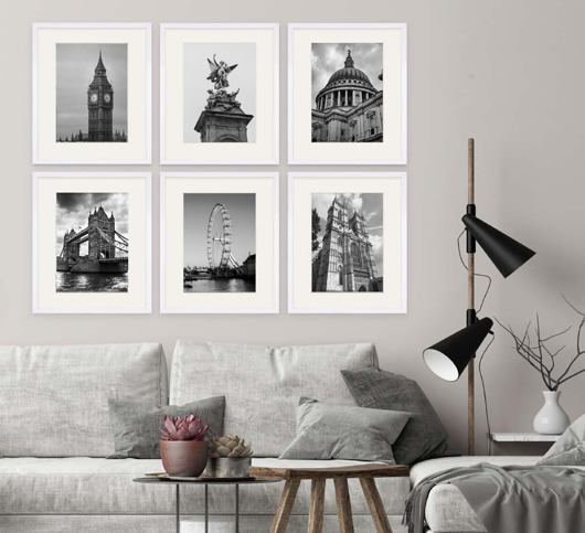 fotografia ZESTAW PLAKATÓW plakaty  Londyn  Wielka Brytania