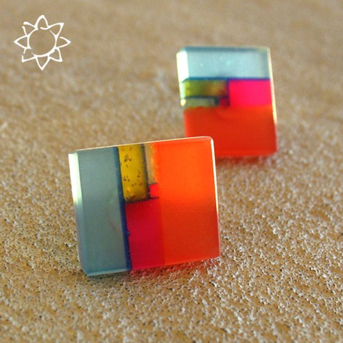 Elektryzujący pomarańcz KOS jewellery