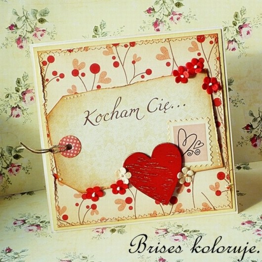 Kocham Cię Brises koloruje