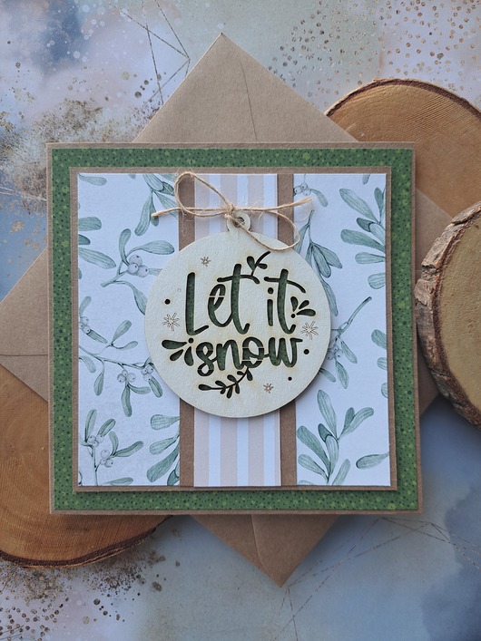 kartki scrapbooking Kartka świąteczna/kartka na święta po angielsku