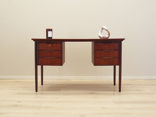 biurka Biurko tekowe, duński design, lata 70, produkcja: Dania