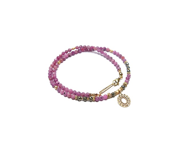 chokery Rubiny vol. 15 /choker/ 21.10.25  - naszyjnik