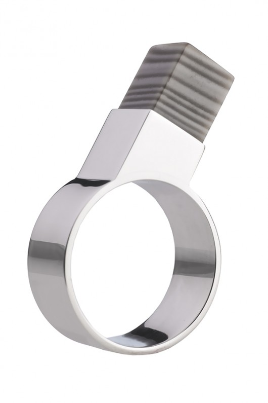 kolekcja EDGY/pierścionek BIG Daria Siwiak Jewellery