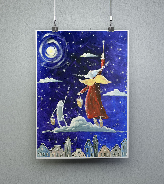 plakaty "Magiczne gwiazdki marzeń" Plakat