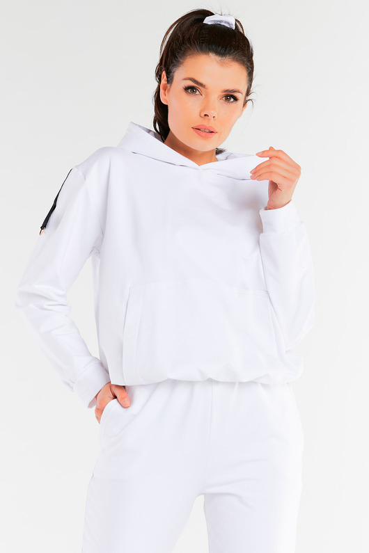 bluza z kapturem damska Bluza C248