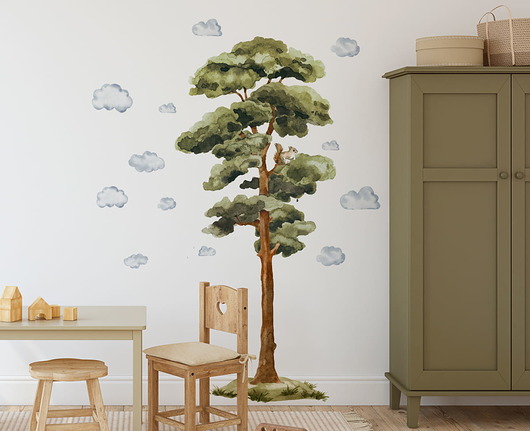 naklejki ścienne do pokoju dziecka Naklejki  BUDDIES TREE