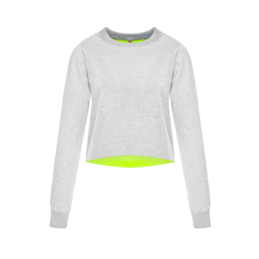 Bluza krótka szara Stylowo