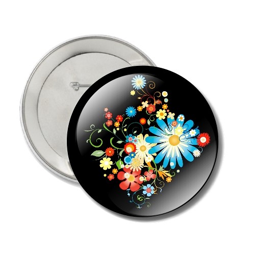 Get the Button elegant flower Modny Design
