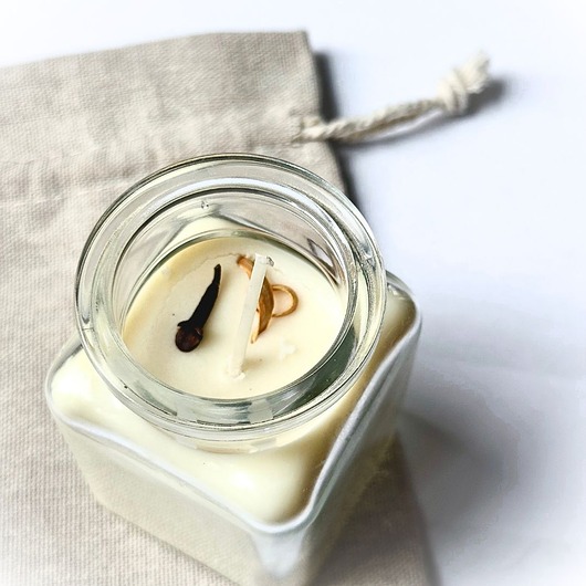 dla domu Świeca sojowa Korzenna pomarańcza