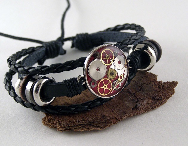 Mechaniczna bransoletka unisex 167 Zegarynki