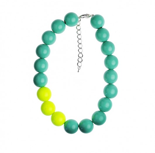 Circles and lines- neon  Republika jewelry