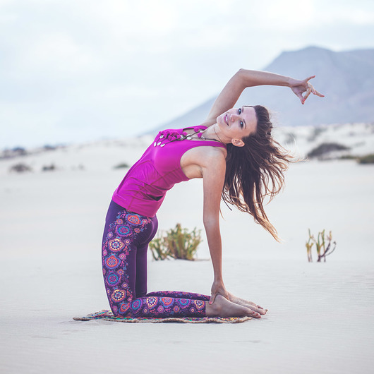 legginsy Boho Flowery Leggins