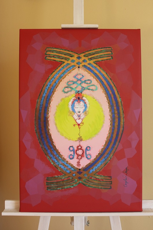 VESICA PISCIS płótno KEIT