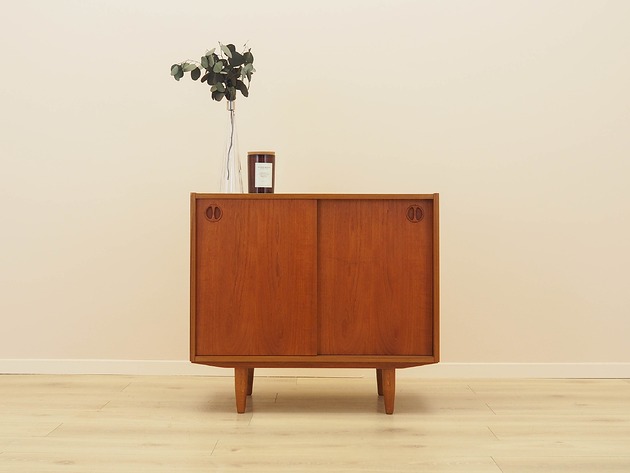 komody Szafka tekowa, duński design, lata 70, produkcja: Dania