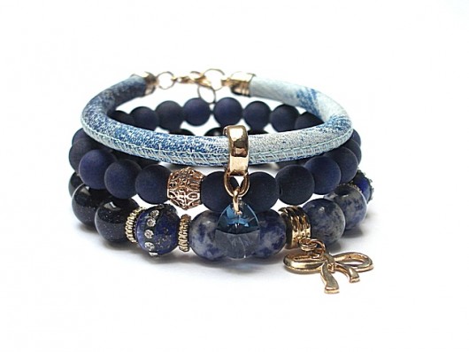 jeans dekatyzowany vol.2  /16-03-2015/  - set KiKa pracownia