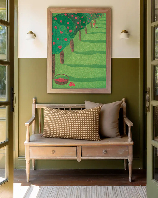 plakaty Lato w sadzie - plakat 50x70 cm