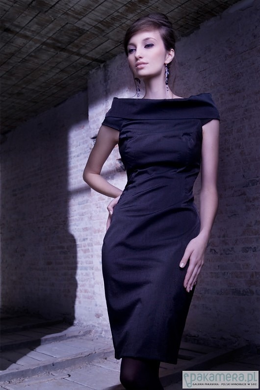  Sukienka Black dress zam. indywidualne  Kasia Zapała