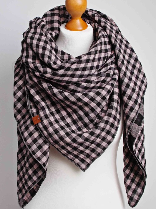 szale damskie Chusta muślinowa duża chusta bawełniana