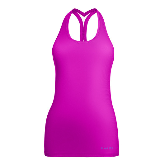 topy damskie Bright Boho Tank Top Pink