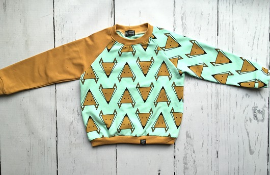 Bluza w lisy KG Handmade