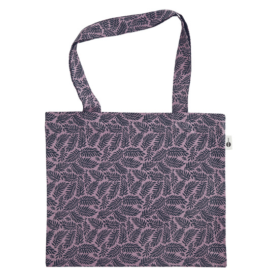 torby i nerki męskie Torba PURPLE na ramię 47x40 cm fioletowa shopperka