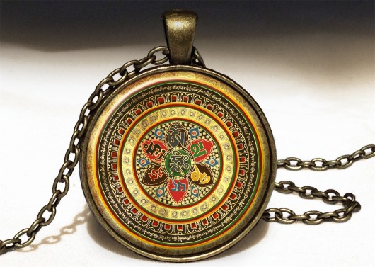 Duży medalion Mandala II EGGinEGG