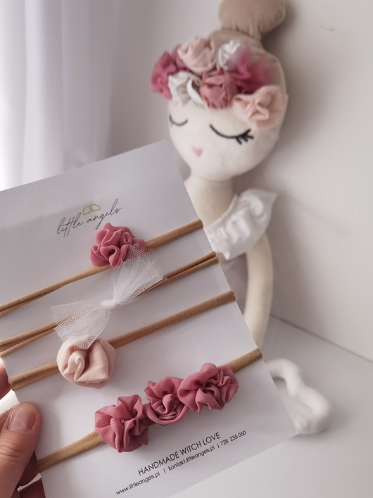 ozdoby do włosów dla dzieci Zestaw 4 ozdób do włosów