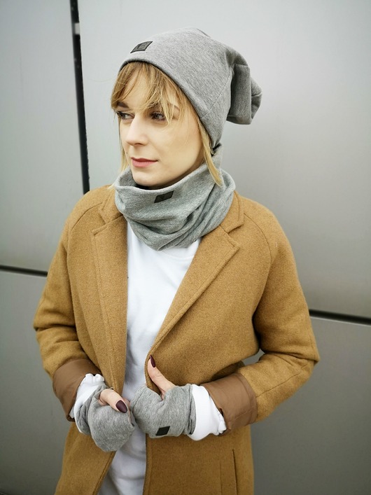 czapki damskie Czapka zimowa basic krasnal długa