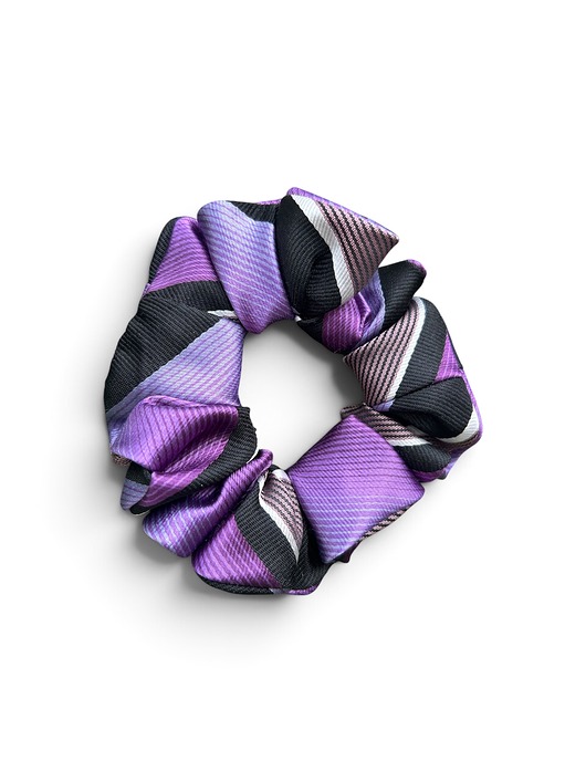 gumki do włosów Jedwabna gumka scrunchie z upcyclingu