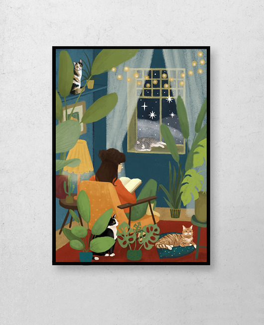 grafiki i ilustracje Koty