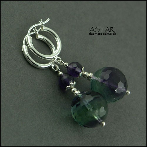 FLUORYT Z AMETYSTEM Astari