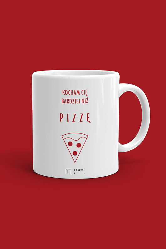 Kubek "PIZZA" Kwadrat i.
