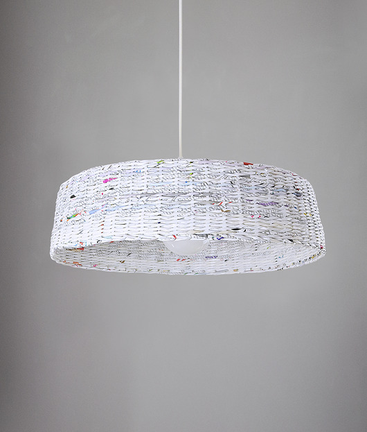 lampy wiszące Lampa wisząca biała Big Hoc