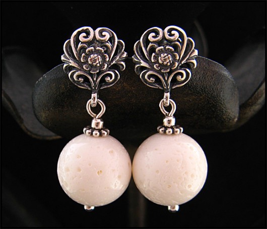 LUXURY- Biały Koral w Ornamentach Little Dreamer
