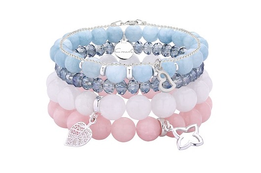Bransoletki z minerałów i srebra Coccola JEWELLERY
