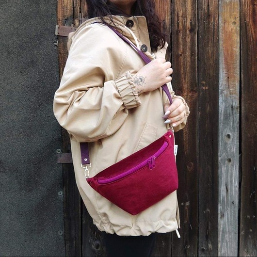 saszetka nerka Nerka  XXL Basic Berry Love