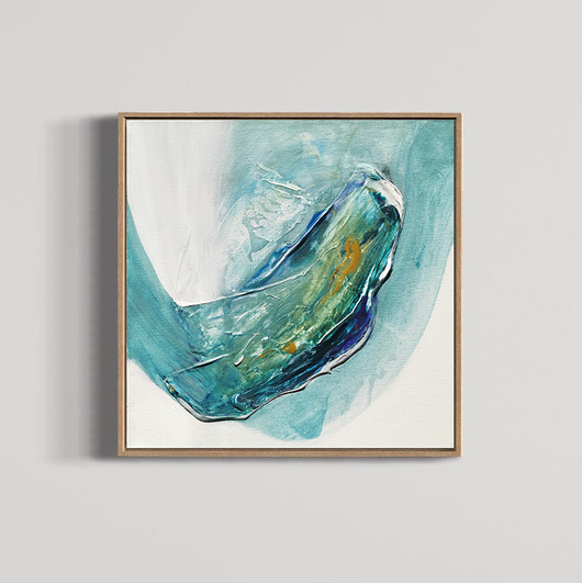 obrazy Obraz Abstrakcja 'wave' akryl 29x29