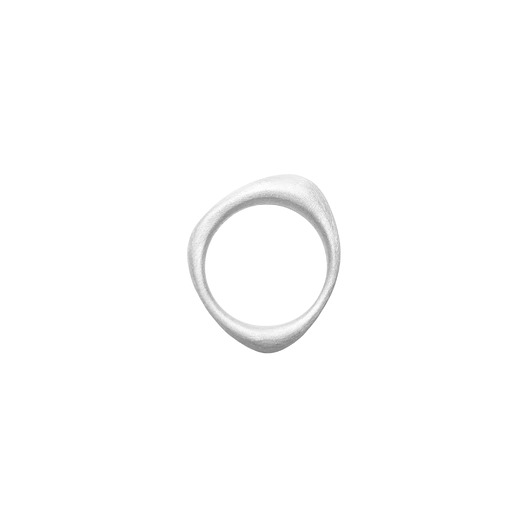 pierścionki srebrne SMOOTH / satin silver ring
