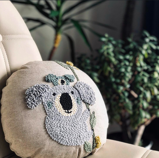 poduszki plecione Poduszka Koala