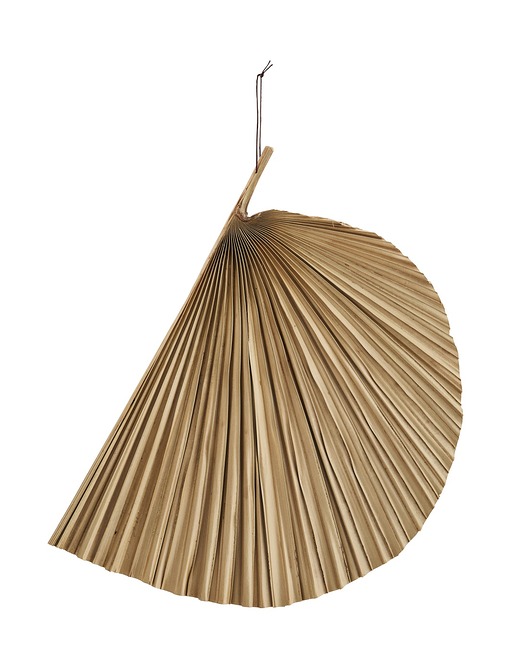 Ozdoby na ścianę Liść palmowy 31x45cm boho dekoracja