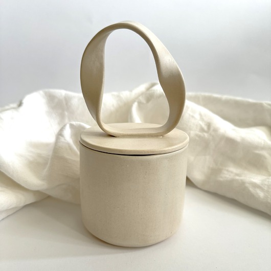świeczniki i świece Ceramiczna świeca zapachowa - Green Tea
