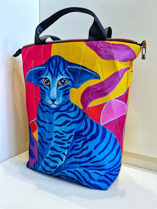 torby XXL Art MIMA bag UNI & Oksana Chumakova print