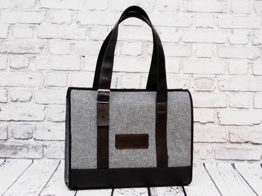 Torba filcowa / KUFER / jasny FILC playworkcreate