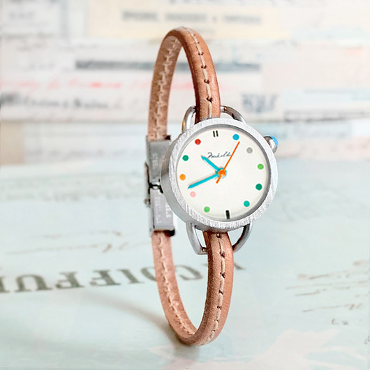 zegarki damskie Prezent - Zegarek -multi Dots - nature + Gratis pud