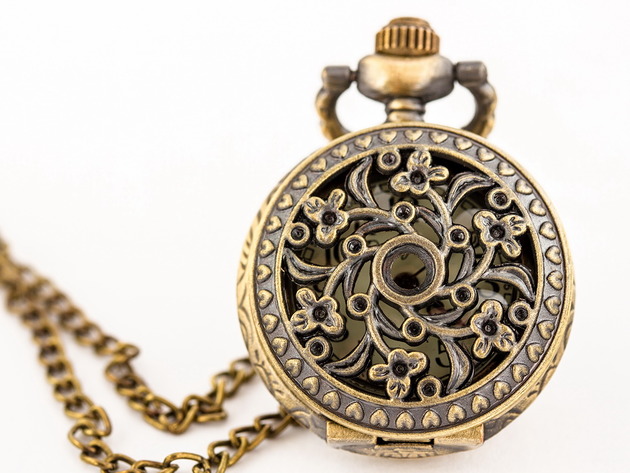 zegarki na łańcuszku JARZĘBINKA II - Drobiny Czasu - zegarek kwarcowy