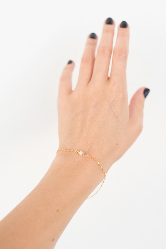 Delikatna bransoletka z oczkiem La Femme Jewellery