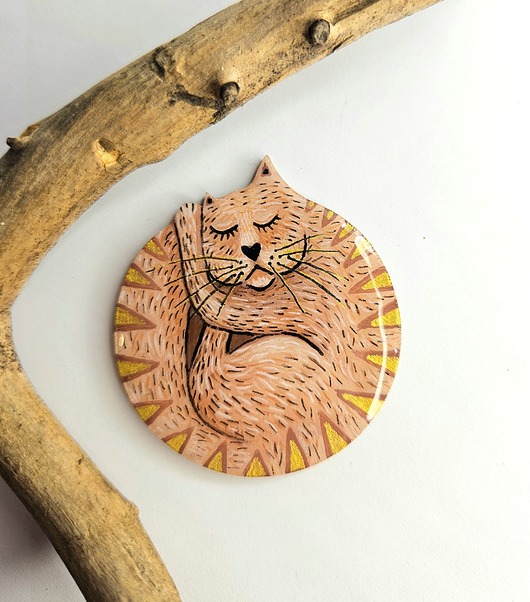 broszki Broszka KOT-  ToleK