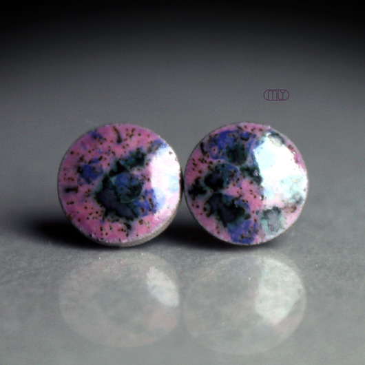 Wrzosowe 11mm/stal chirurgiczna/ Magda Łysiak